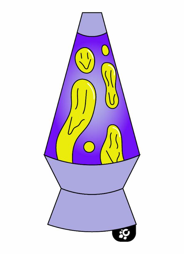 CUB Lava Lamp Sticker